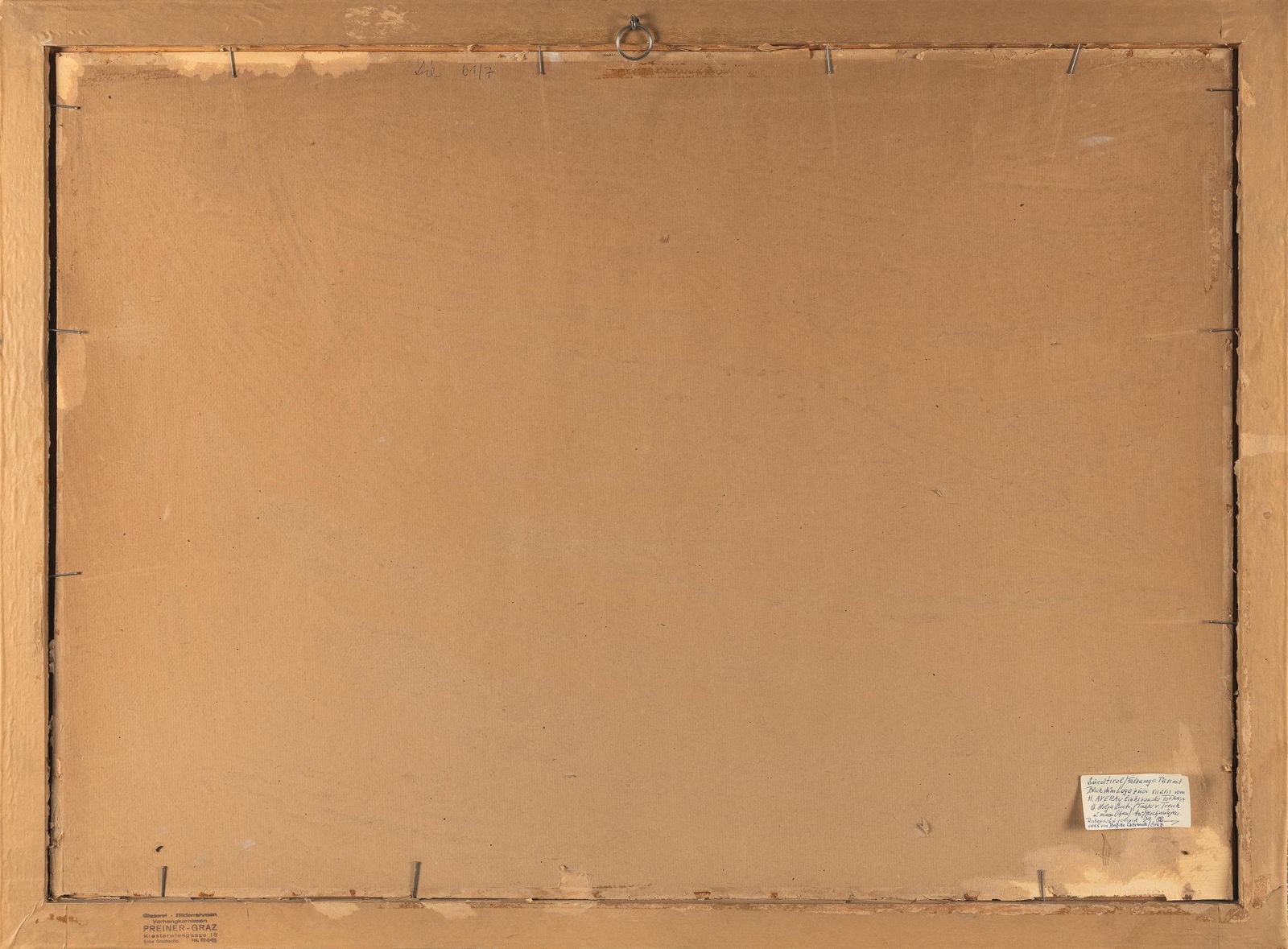 Franz Trenk: Falzarego Pass mit Blick zum Lagazuoi - 3