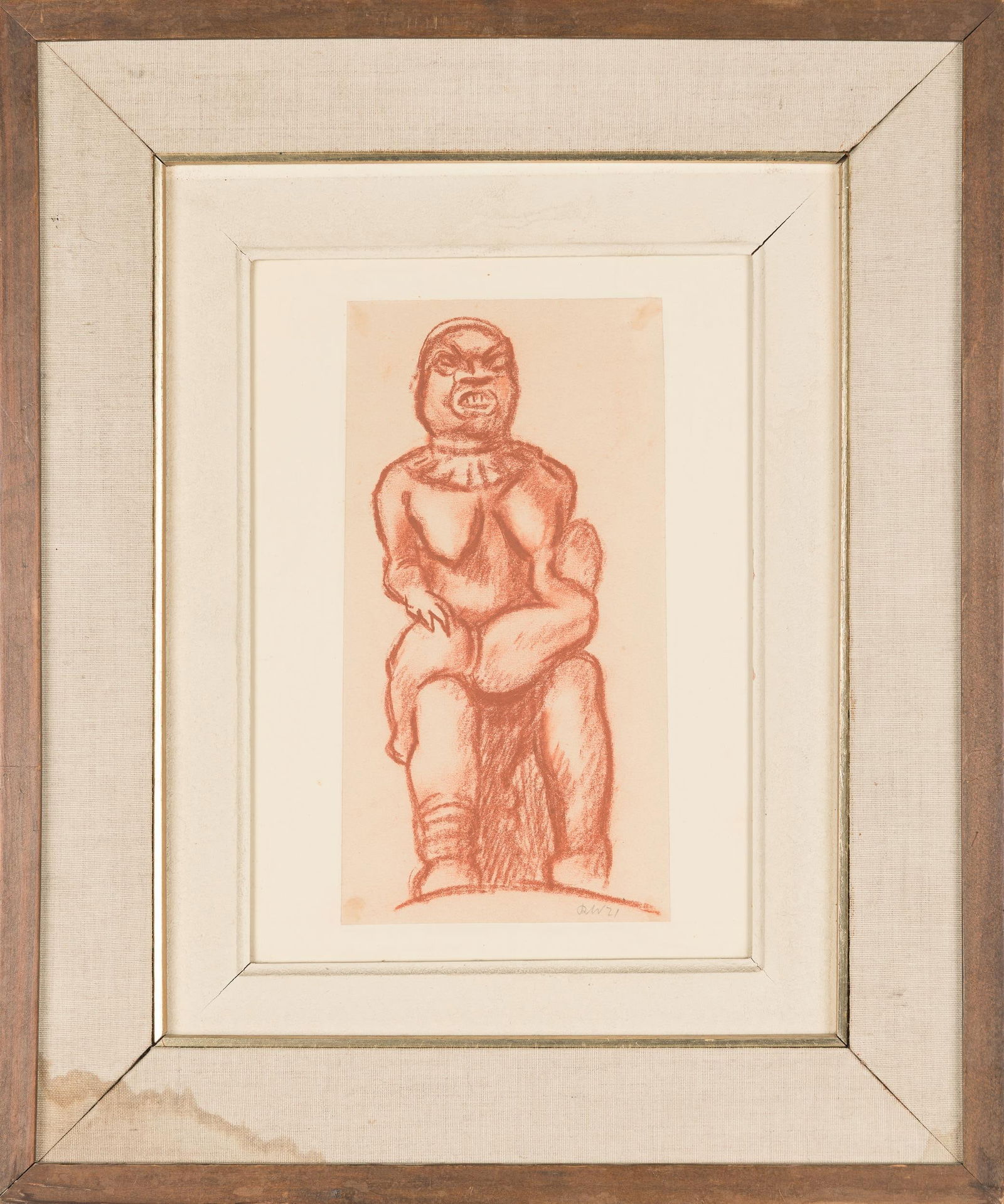 Rudolf Wacker: Figur aus Urua (Afrika) - 4