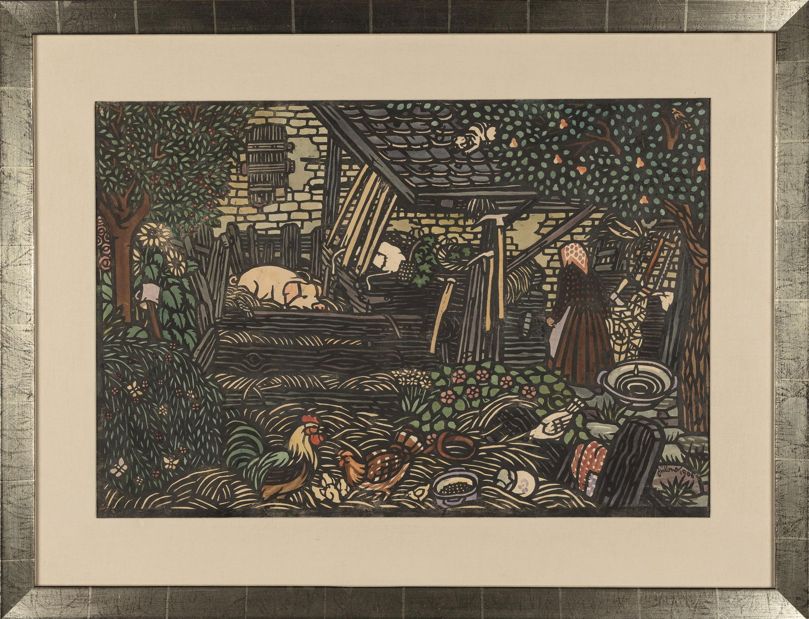 Franz von Zülow: Bauernhof - 2