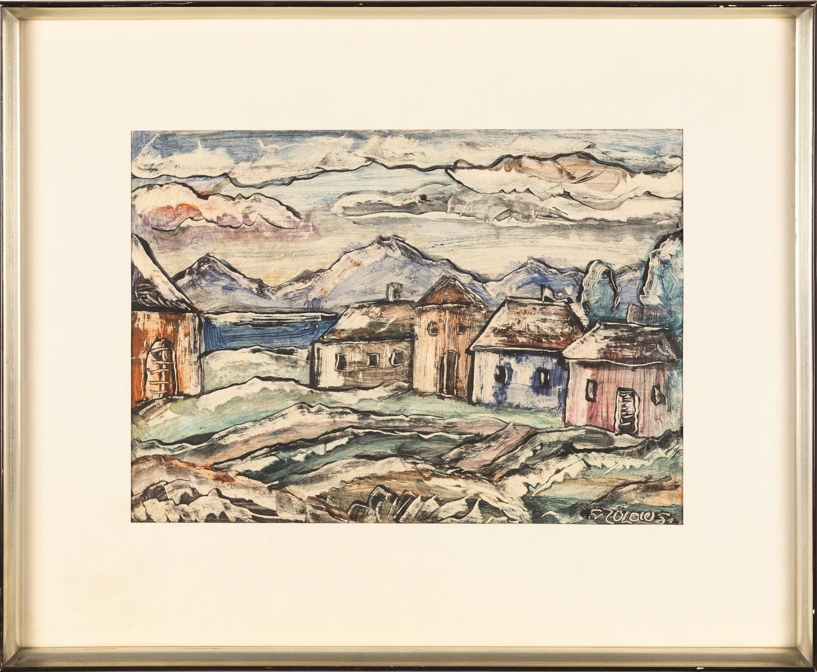 Franz von Zülow: Landschaft - 2