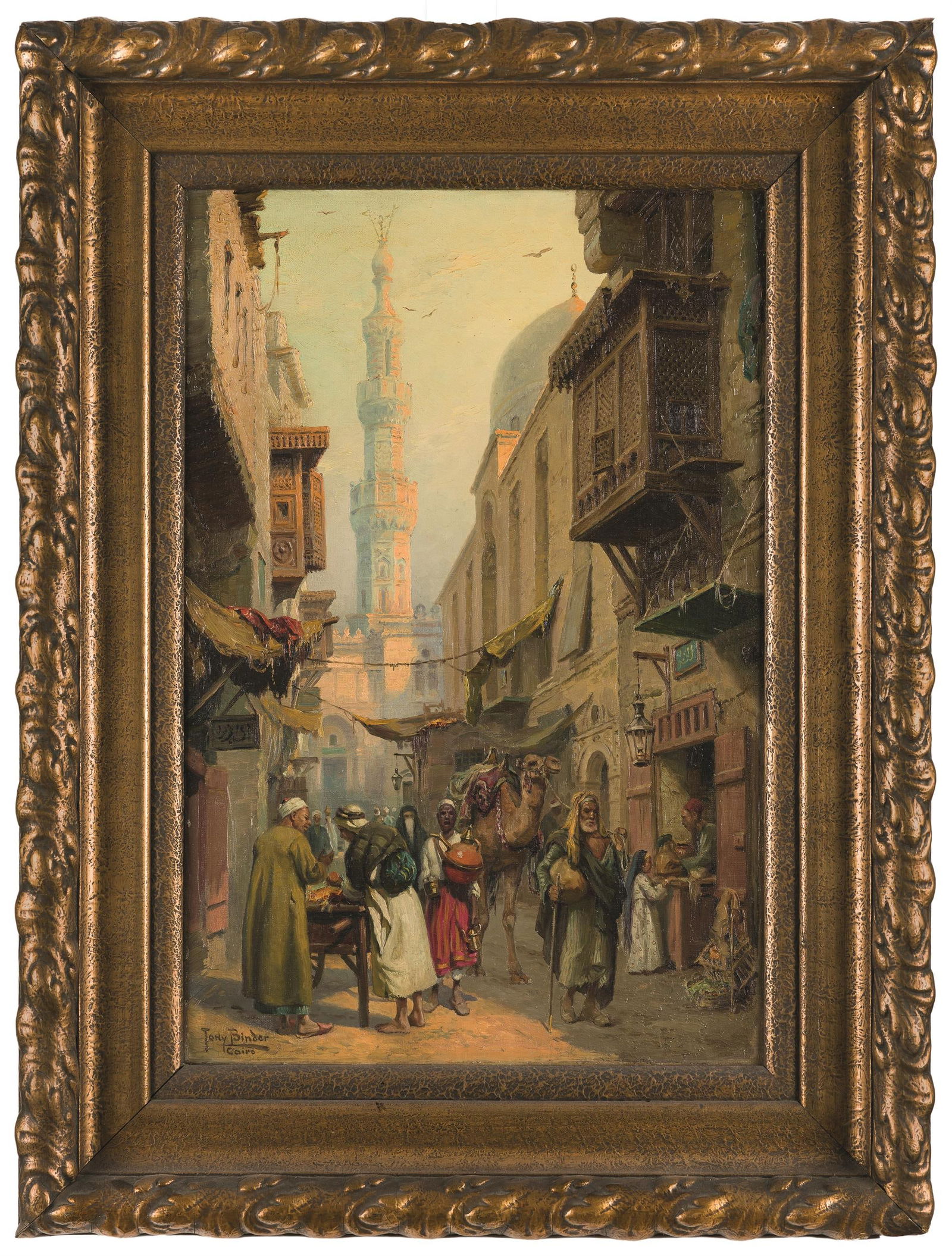 Tony Binder: Straße El-Azhar in Kairo - 2