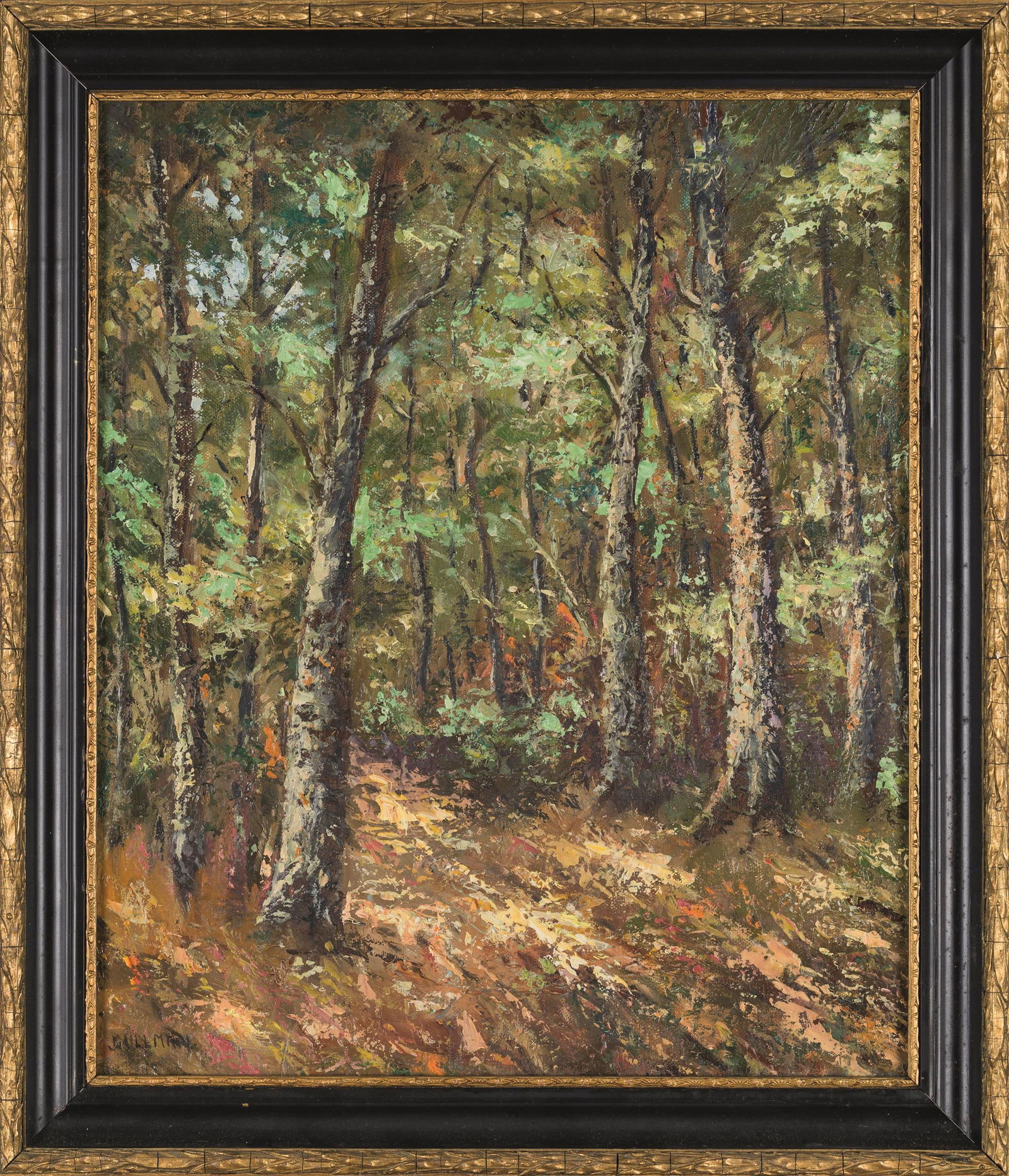 Josef Ullmann: Waldlandschaft - 2