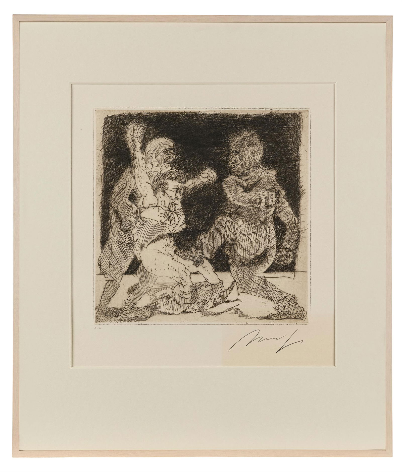 Alfred Hrdlicka: o.T. (Konvolut aus drei Arbeiten) - 6