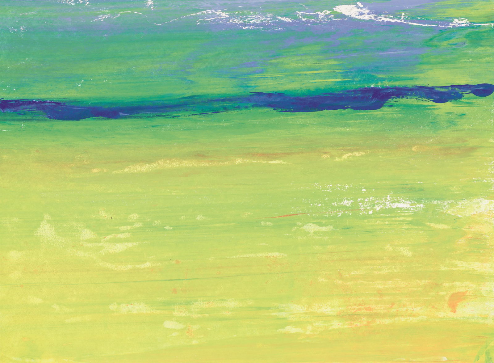 Otto Muehl: o.T.: Otto Muehl o.T. 1989 Siebdruck; ungerahmt 86 x 115 cm Rückseitig signiert und datiert: Otto Muehl, 89 Privatbesitz, Deutschland Otto Muehl Untitled 1989 screen print; unframed 86 x 115 cm