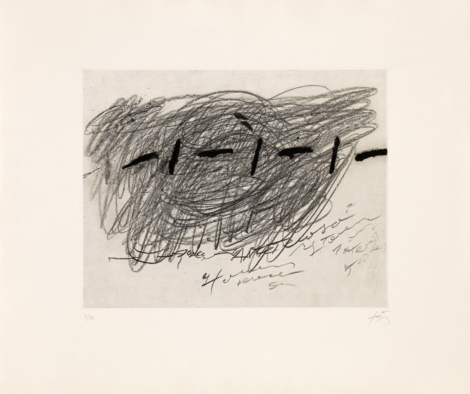 Antoni Tàpies: L'Ecriture (1 of 1)