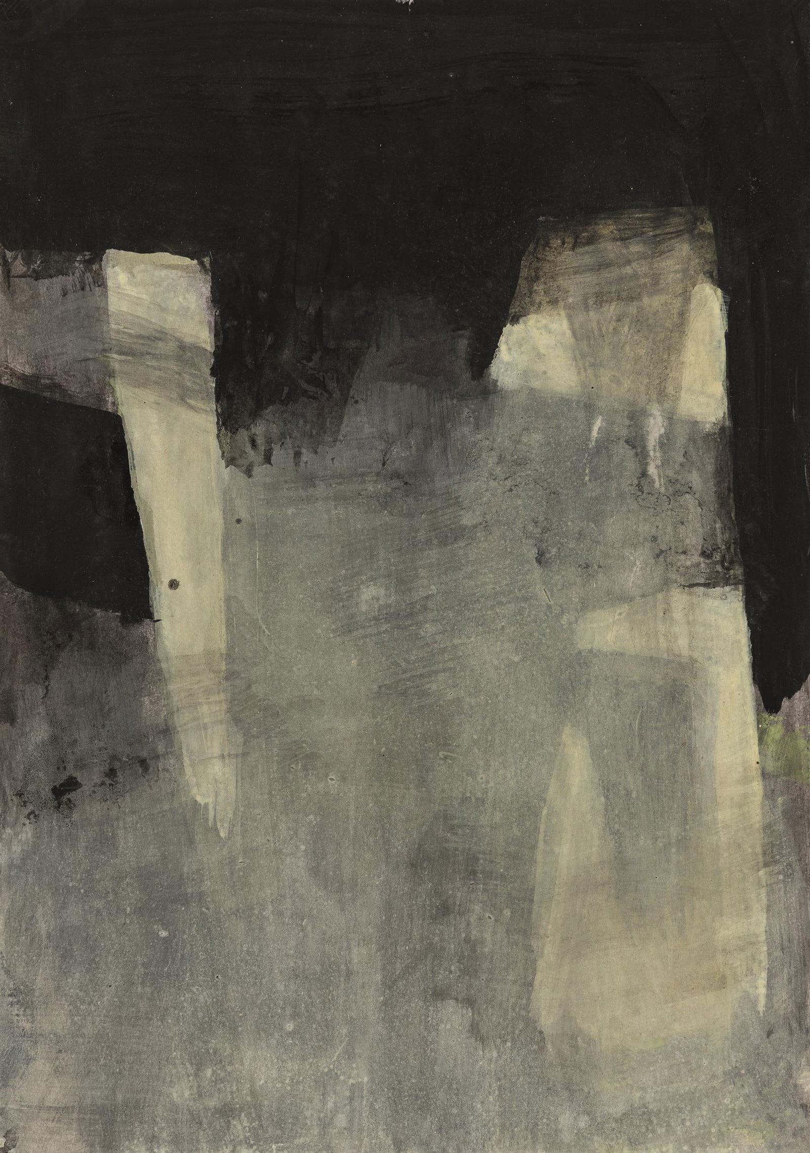 Walter Vopava: o.T.: Walter Vopava o.T. 2013 Aquarell auf Papier; gerahmt 40,5 x 28,5 cm Rückseitig signiert und datiert: Vopava, 2013 direkt vom Künstler; seither Privatbesitz, Wien Walter Vopava Untitled