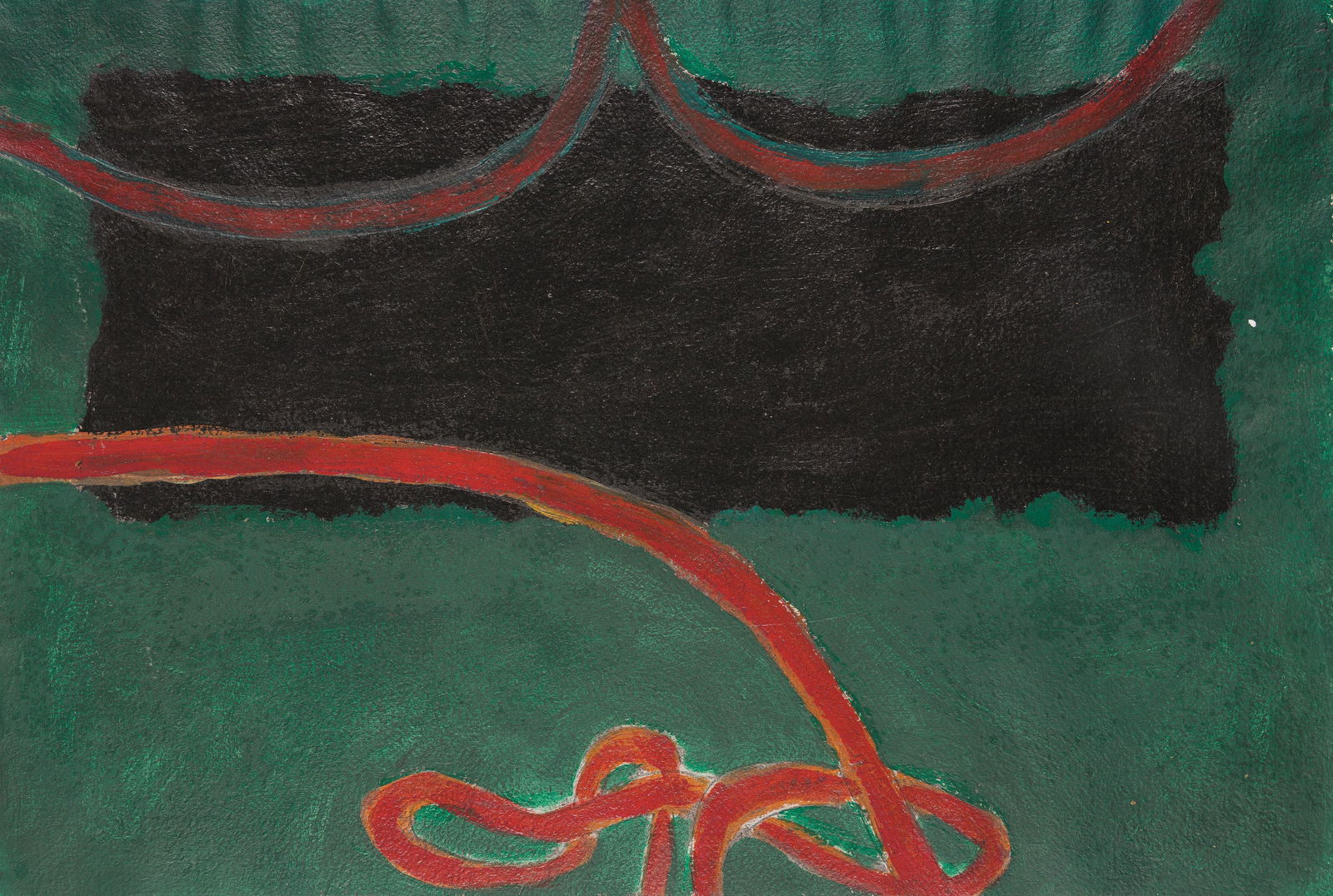 Erwin Bohatsch: o.T.: Erwin Bohatsch o.T. 1988 Mischtechnik auf Papier; ungerahmt 58 x 39 cm Signiert und datiert rechts unten: Bohatsch, 88 Privatsammlung, Wien Erwin Bohatsch Untitled 1988 mixed media on paper; unframed