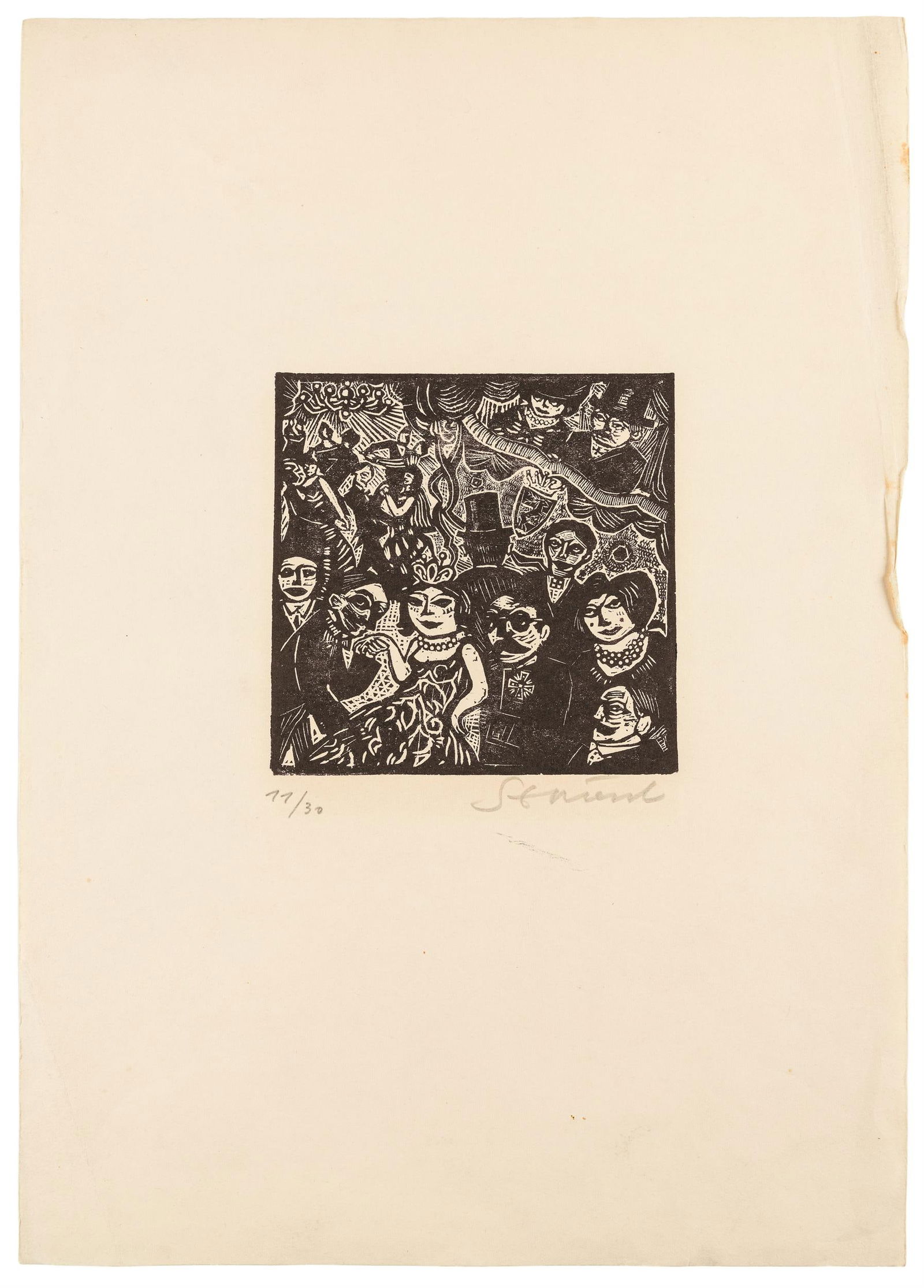 Adolf Frohner und Karl Korab und Andre Verlon u.a.: o.T. - 8