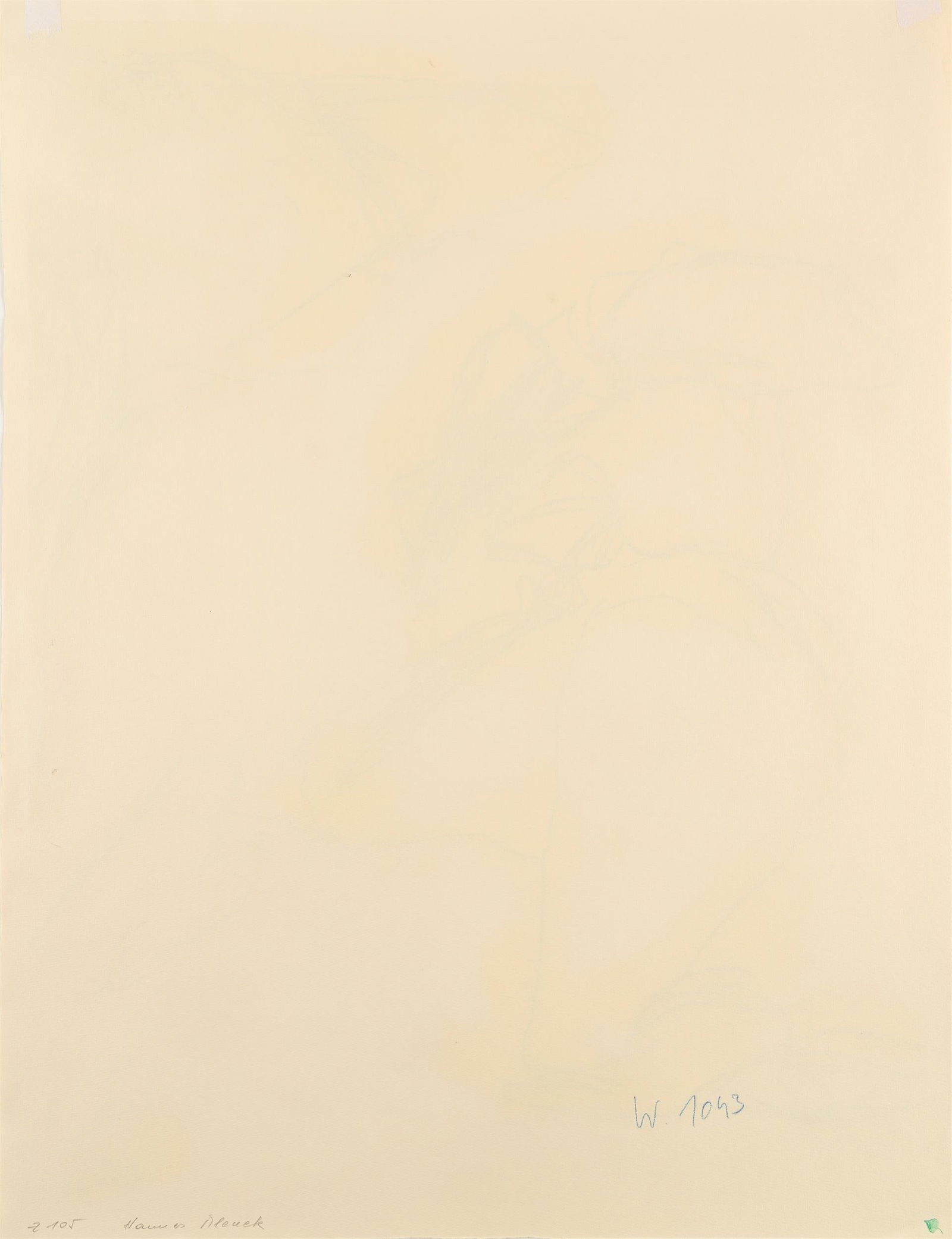 Hannes Mlenek: o.T. - 3