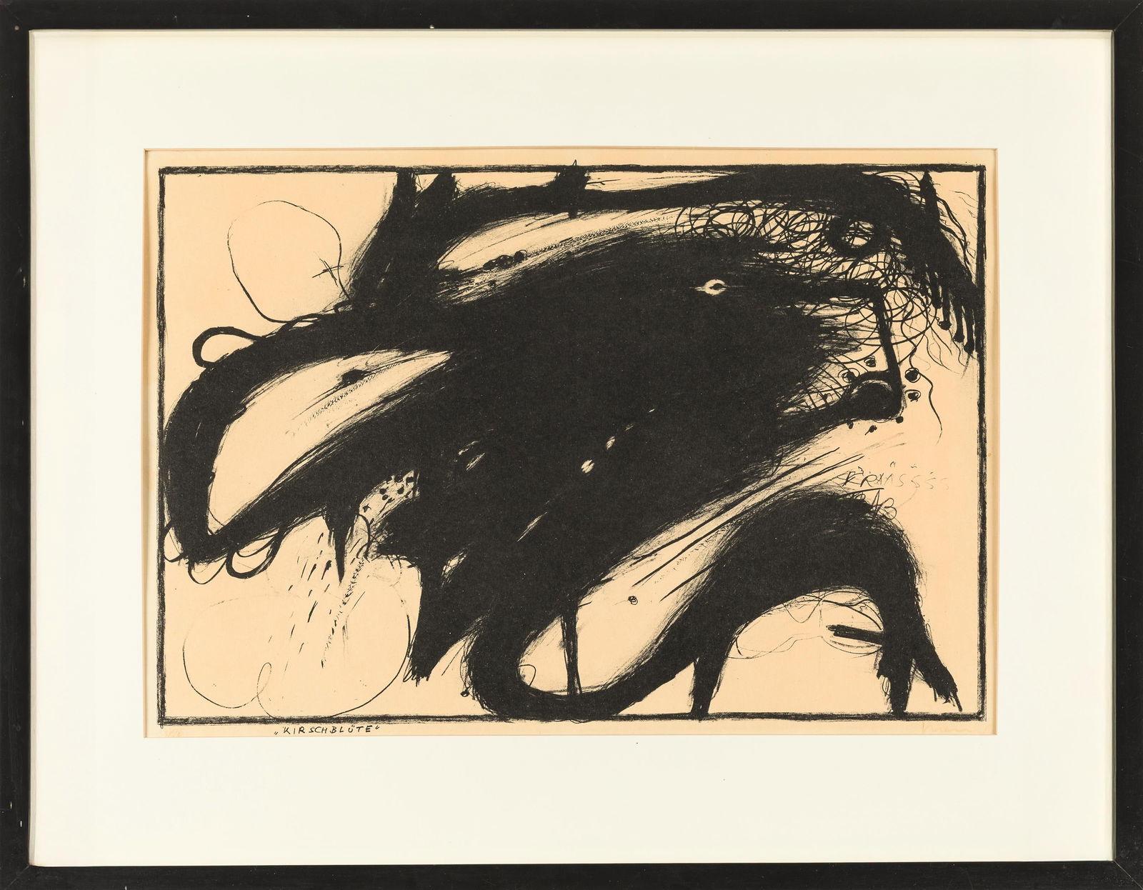 Arnulf Rainer: Kirschblüte - 2