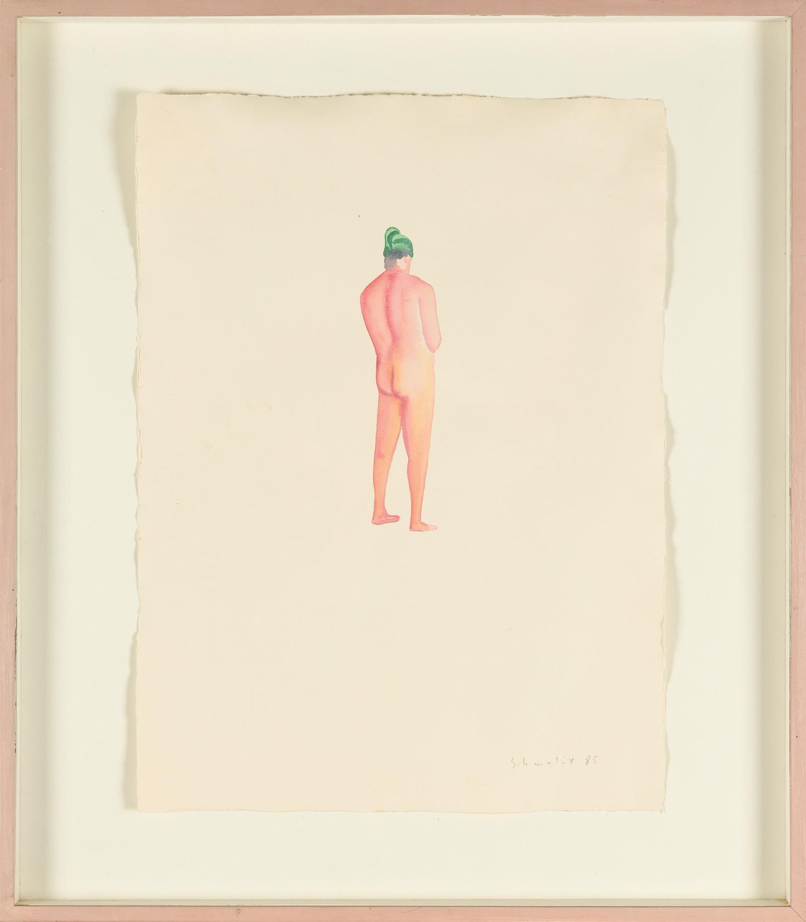 Hubert Schmalix: o.T. (Mann mit Mütze) - 3