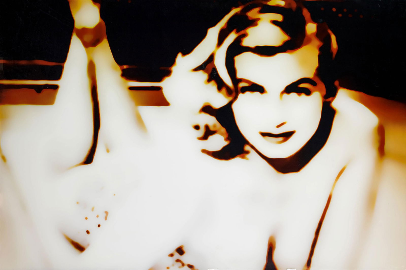 Jeanne Szilit: Anita Ekberg, 90-60-90 (aus der Serie "Lost in Attraction"): Jeanne Szilit Anita Ekberg, 90-60-90 (aus der Serie "Lost in Attraction") 2011 C-Print, Acryl auf Aludibond; ungerahmt 125 x 187,5 cm Rückseitig signiert, bezeichnet und datiert: Lost in