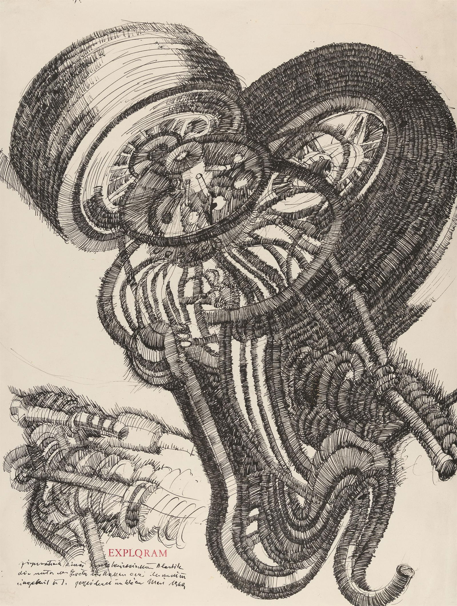 Othmar Zechyr: Explqram - schwebend