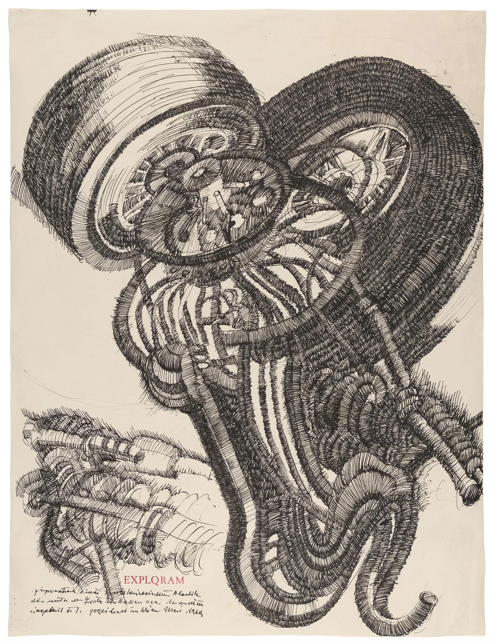 Othmar Zechyr: Explqram - schwebend - 2