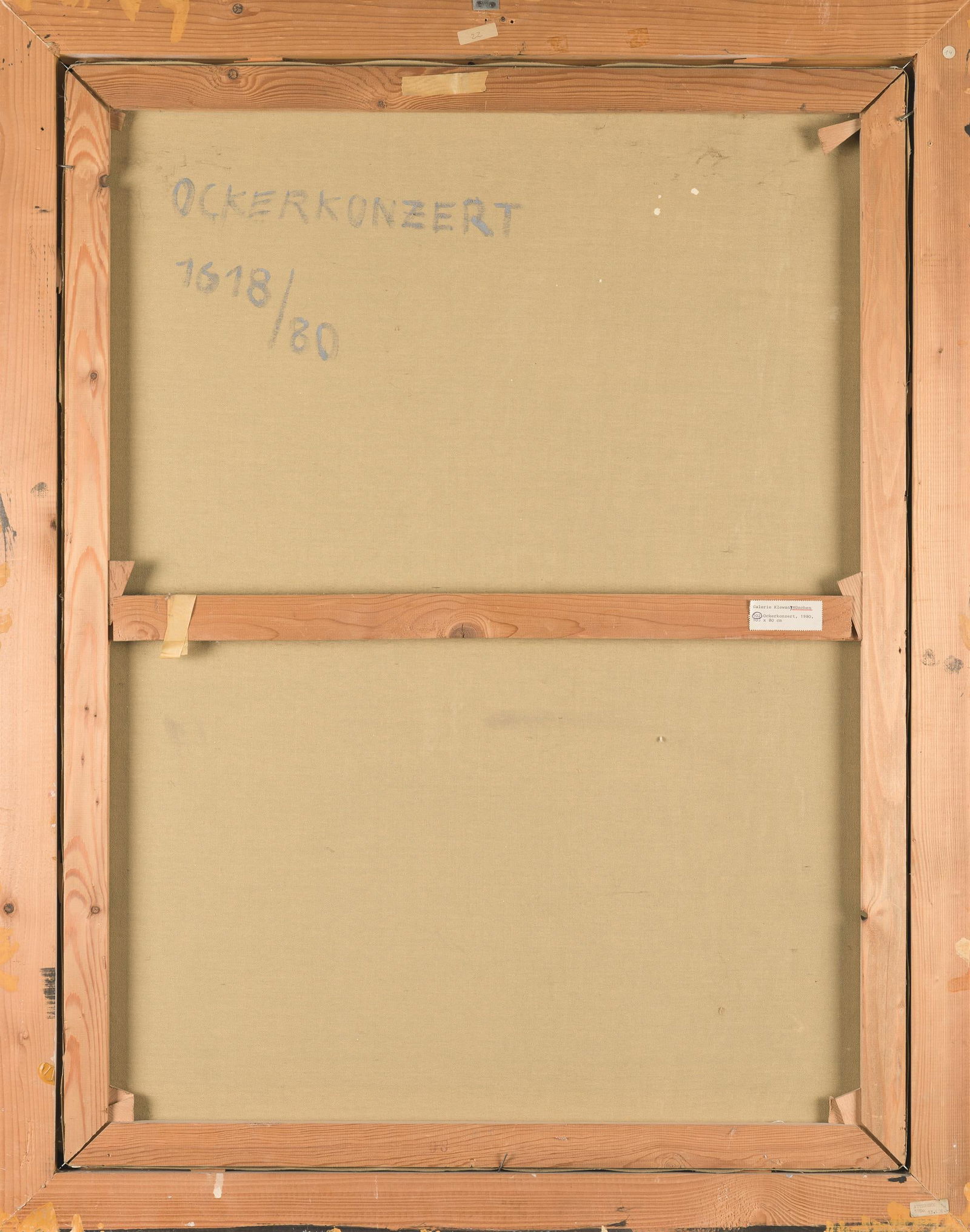 Christian Ludwig Attersee: Ockerkonzert - 2