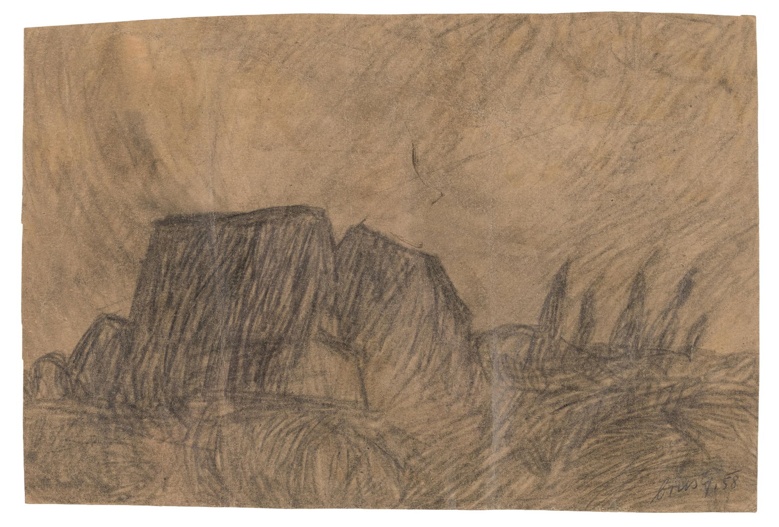 Günter Brus: o.T. - 2