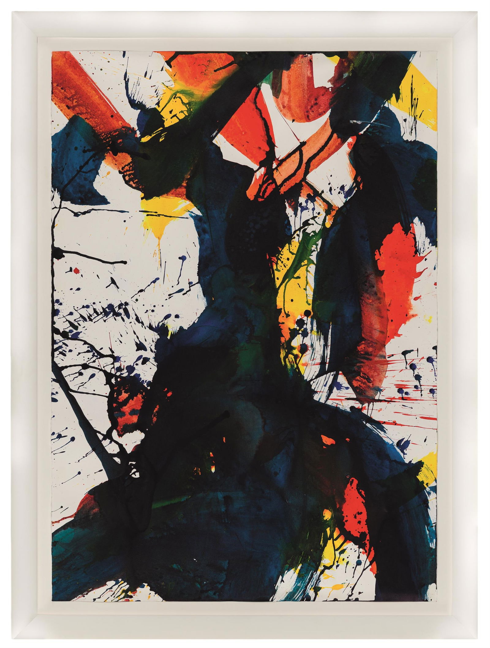 Franz Grabmayr: o.T. (Tanzblatt) - 2