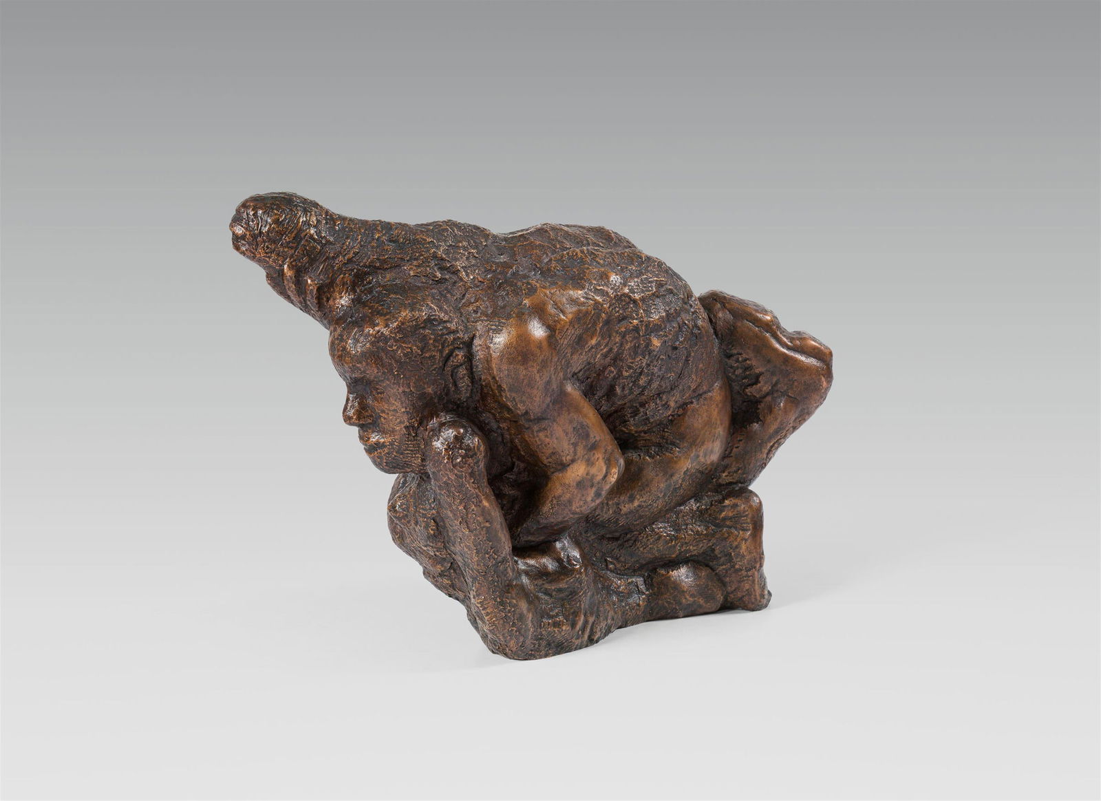 Alfred Hrdlicka: Johann Joachim Winckelmanns Ende: Alfred Hrdlicka Johann Joachim Winckelmanns Ende 1985 Bronze 42 x 62 x 25 cm Guss: Venturi Arte, Bologna Eines der Künstler-Exemplare - bezeichnet: E.A. (Épreuve d’artiste) - neben ein