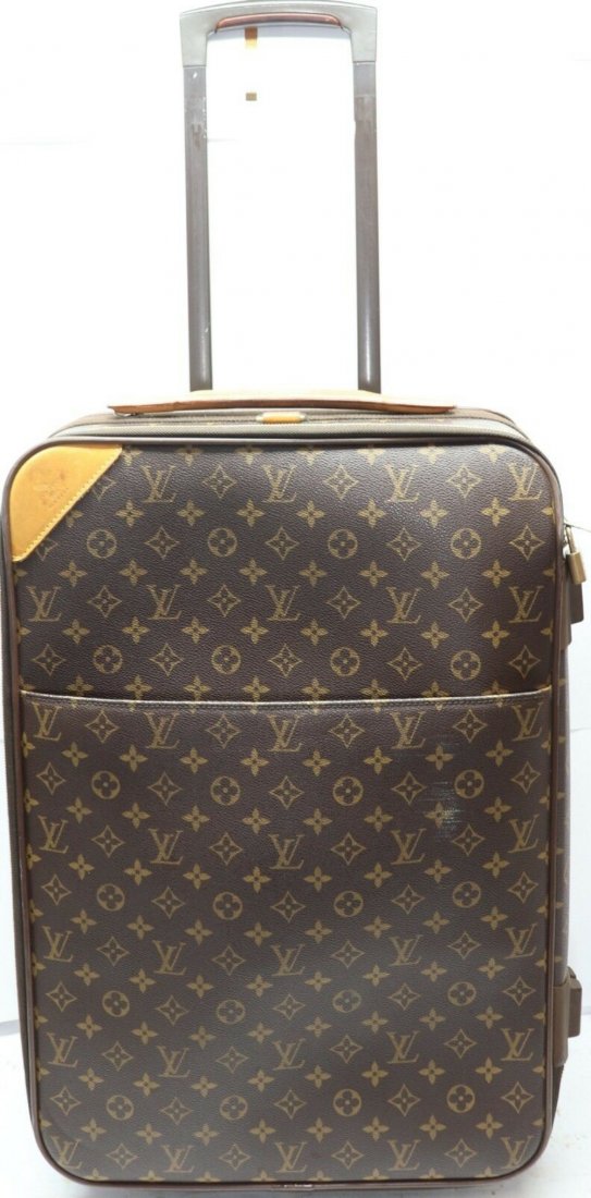 monogram carry on suitcase
