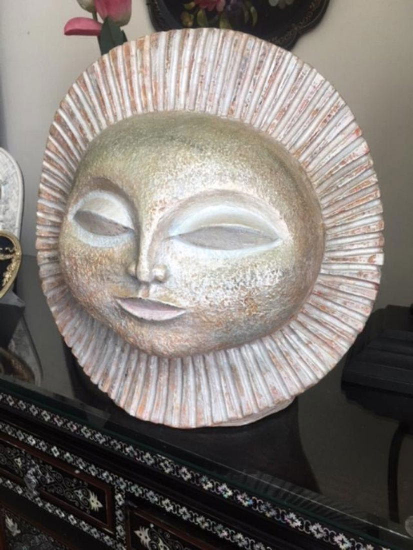 Paul Bellardo (1924-2017) Large Ceramic Sculpture Sun (1 of 7)