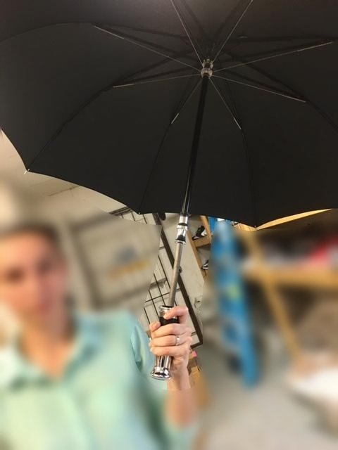 NEW Rolls Royce Dawn Ghost Race Black Umbrella: NEW Rolls Royce Dawn Ghost Race Black Large Umbrella. In house shipping to continental US $25.