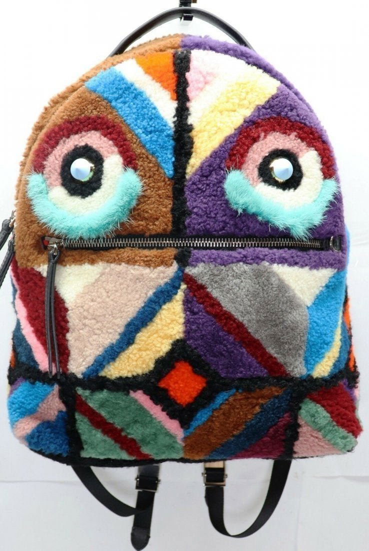 FENDI Buggies Geometrico Monster Runway Backpack (1 of 10)