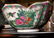 Antique Chinese Famille Verte Scalloped Edge Bowl Dish - 15