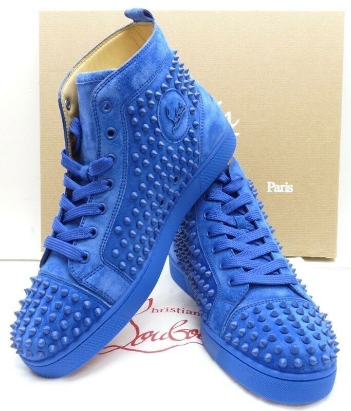 NEW Christian Louboutin Louis Spikes Shoes Sneakers Dec NEW Christian Louboutin Louis Spikes Shoes Sneakers Dec