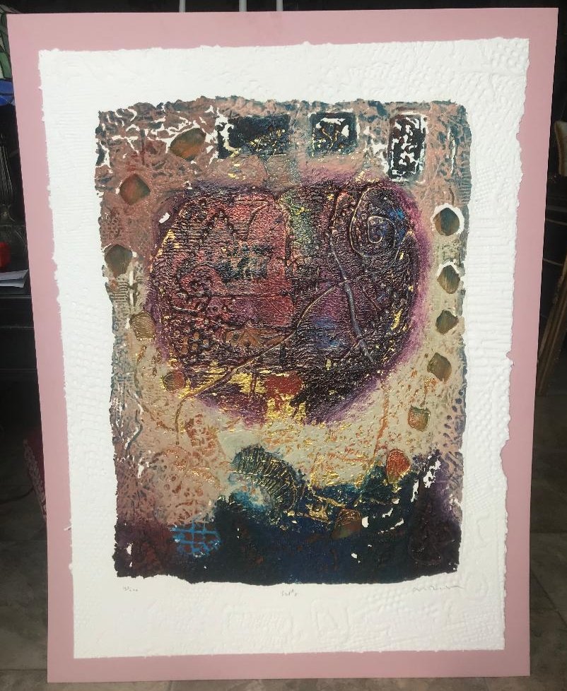 David Dodsworth (Irish, b.1952) Original Etching: David Dodsworth (Irish, b.1952) Original Limited Edition of 250 Etching on Rag Paper titled "Sila # I". Signed lower right. Measures 32" x 24.5". Original gallery price $850.