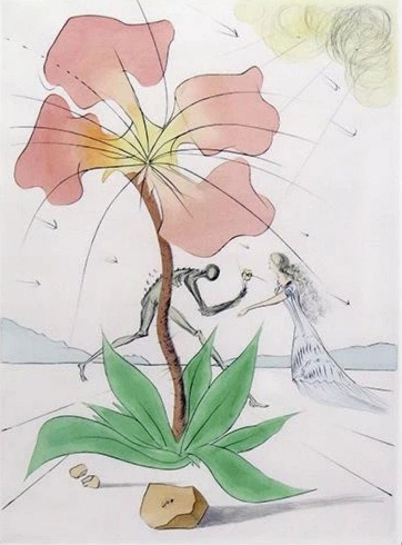 Salvador Dali Etching Reuben Tribes Israel Lithograph (1 of 5)