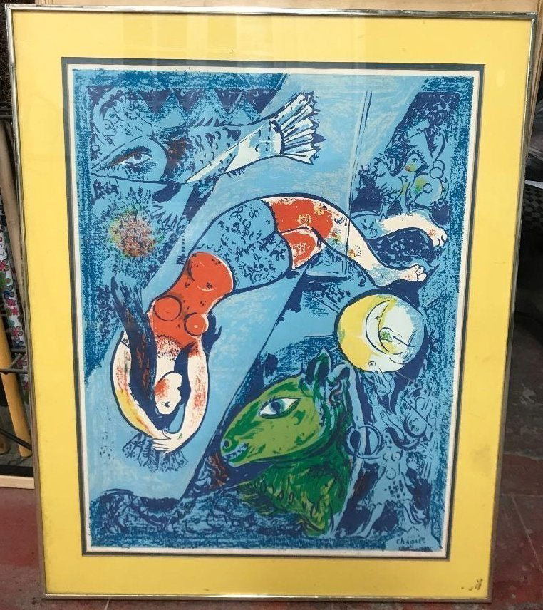 Marc Chagall (Russian-French, 1887-1985) Lithograph (1 of 10)