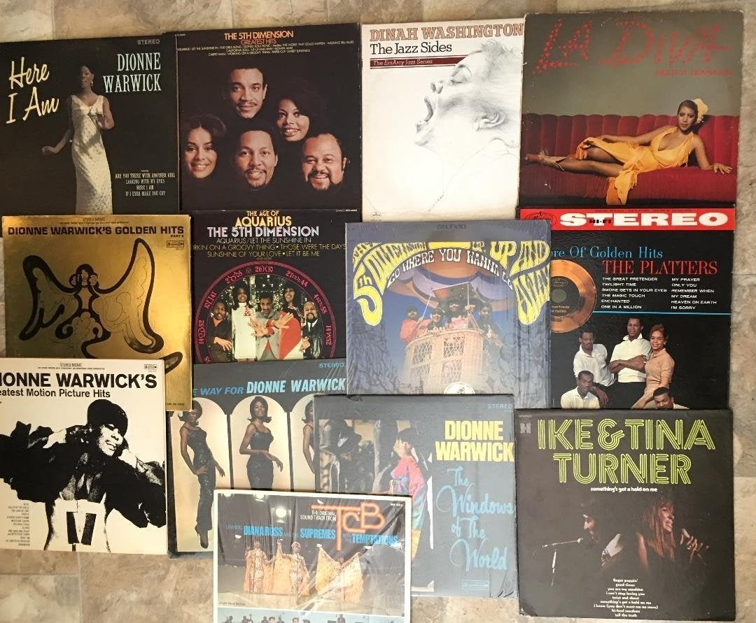 Records lot of 13  Warwick Ross Turner Franklin LP"s (1 of 3)