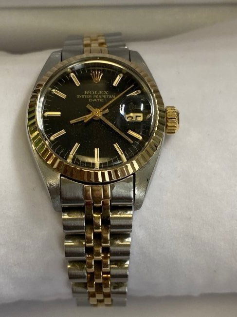 Rolex Oyster Perpetual Date 6917 Watch 2 tone (1 of 8)