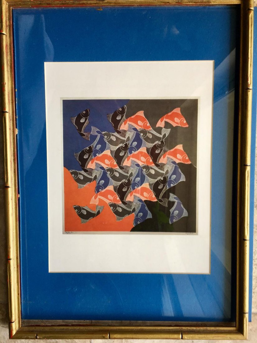 M.C. Escher (Netherlands 1898-1972) Graphic art print (1 of 6)