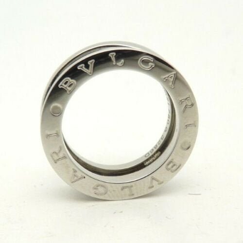 Bvlgari B Zero Band Ring 18K White Gold Size 5.5 (1 of 6)