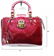 Louis Vuitton Melrose Ave Vernis Leather Burgandy Bag - 2