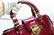 Louis Vuitton Melrose Ave Vernis Leather Burgandy Bag - 8