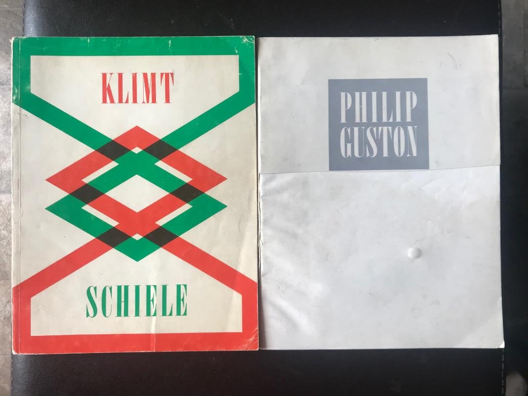 Lot of 2 Rare Art Books Klimt Schiele Guston (1 of 17)