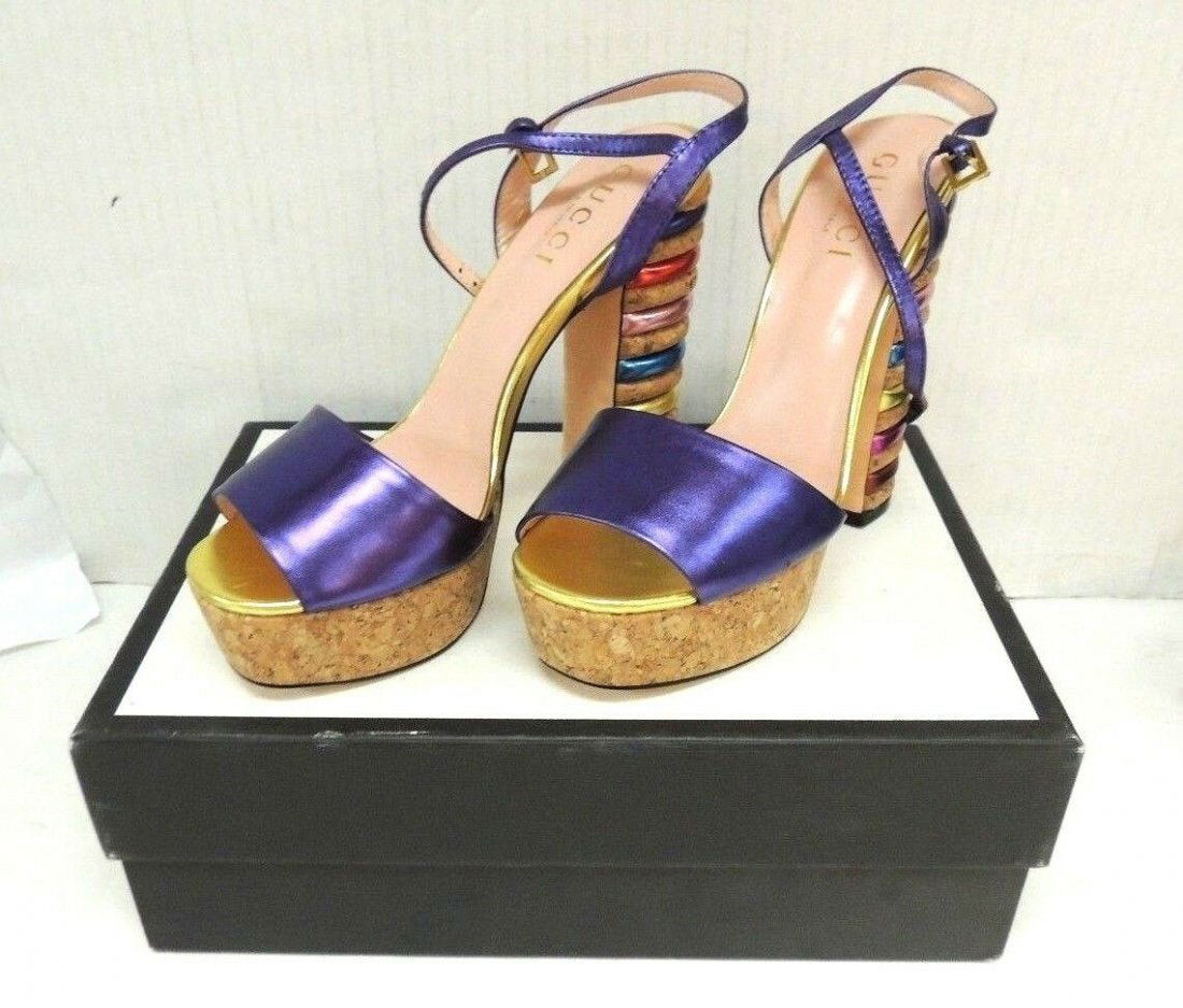 gucci claudie platform sandals