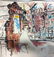 LeRoy Neiman (American, 1921 - 2012) Stags Head Print - 3