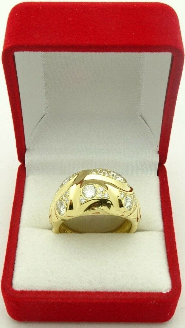 750 18k gold ring