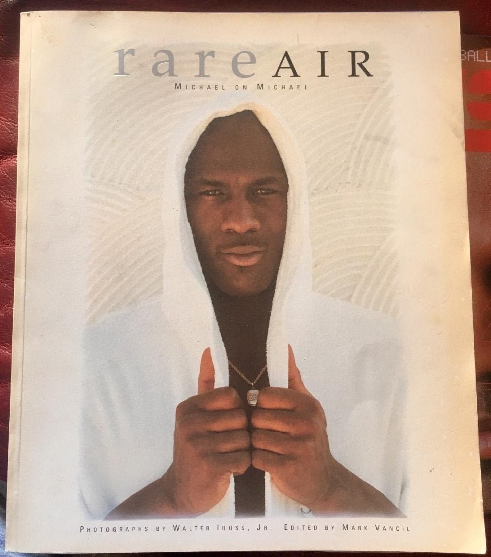 Rare Air Michael Jordan photographgic autobiography: Rare Air Michael on Michael photographic autobiography of Michael Jordan book .