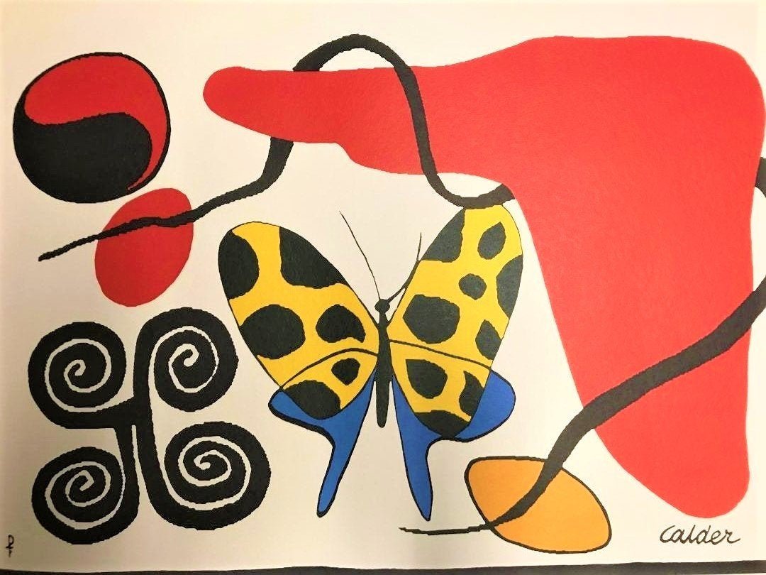 Alexander Calder Exhibition Poster 1972: Alexander Calder Exhibition Poster from 1972 Aubusson Tapestries. Size 28" x 22". In house shipping is available, buyer pays shipping cost.