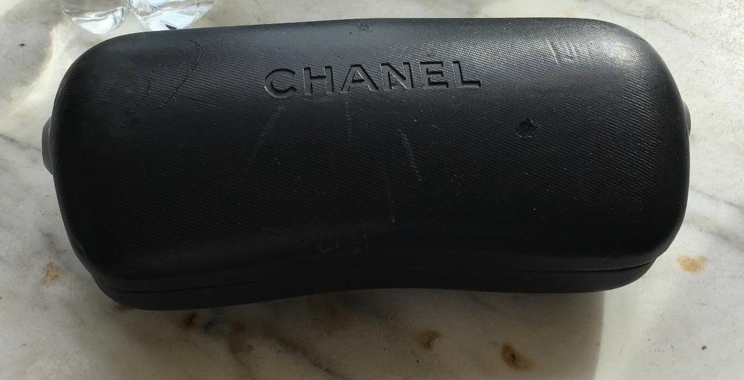 Chanel Sunglasses Case: Chanel Sunglasses Case.