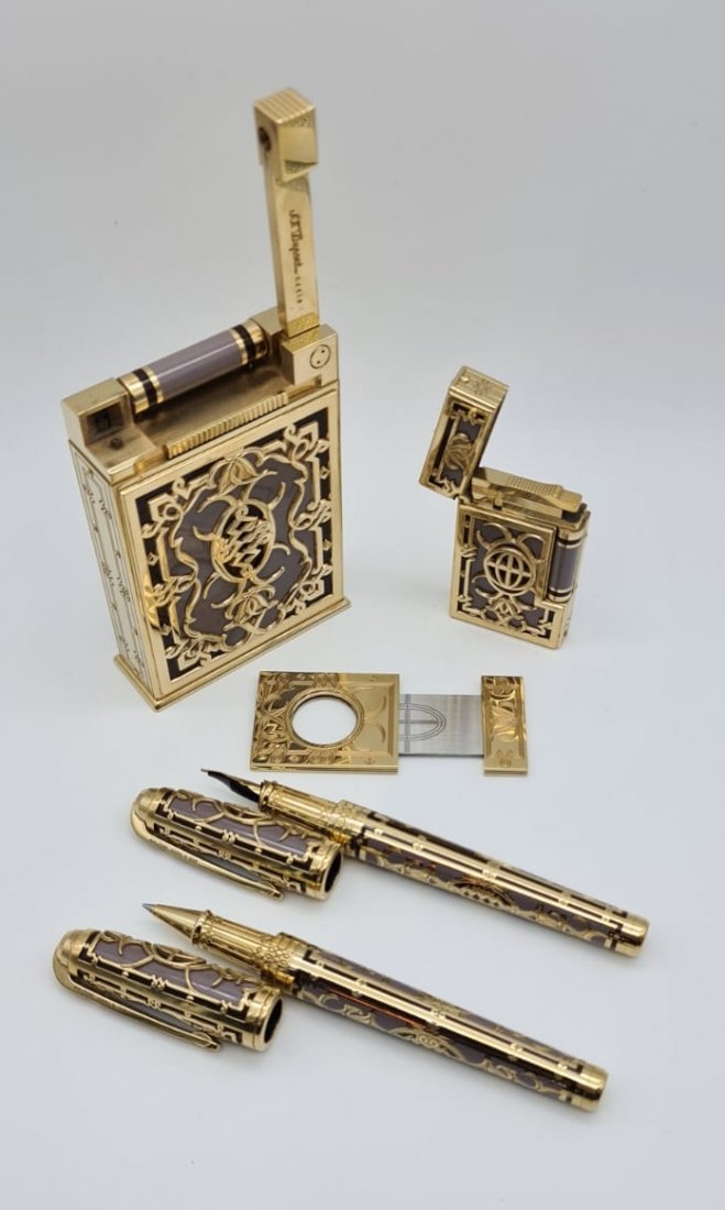 S.T. DUPONT NEW YORK 5TH AVE LIMITED EDITION 5 PIECE SE