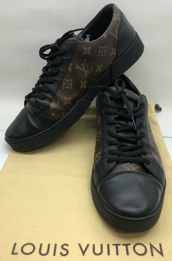 Louis Vuitton Mens Eclipse Sneakers Monogram Shoes (1 of 11)