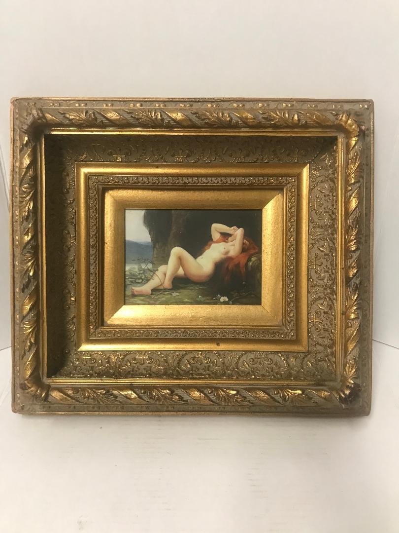 After JULES JOSEPH LEFEBVRE (French, 1836-1911) Oil (1 of 5)