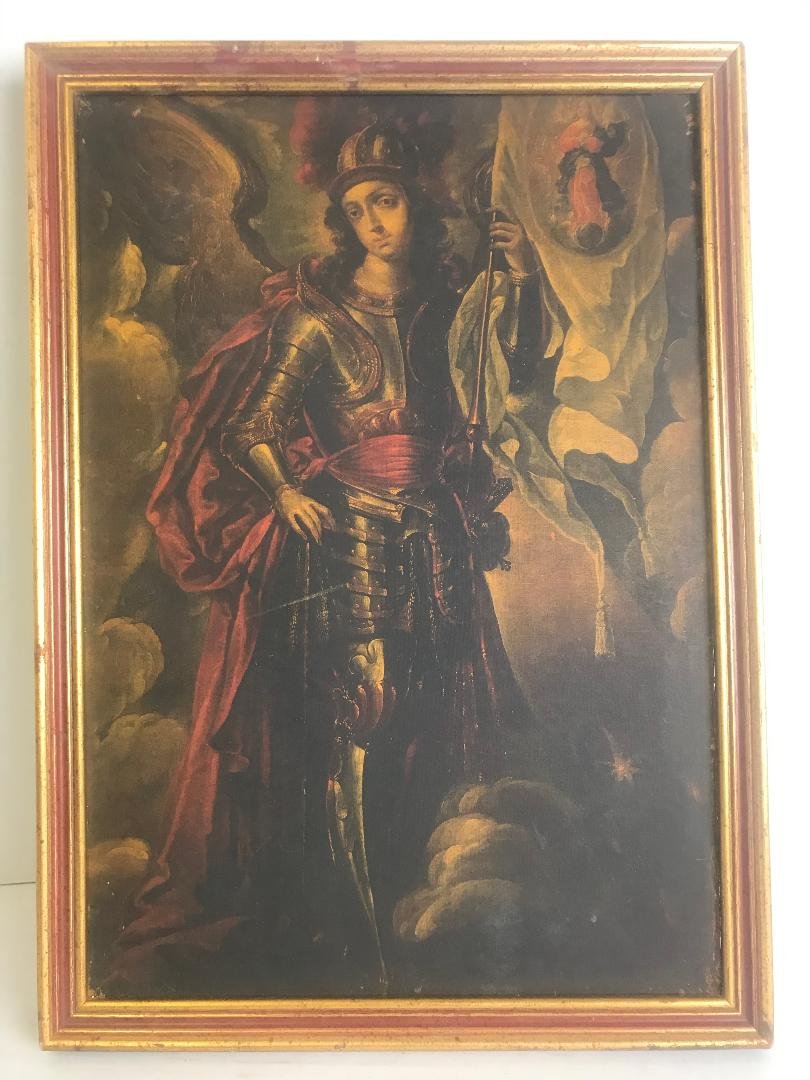 Old Master Style Oil Painting of Jeanne D'Arc (1 of 6)