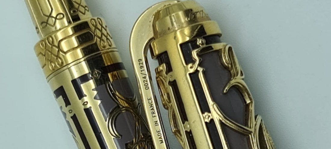 S.T. DUPONT NEW YORK 5TH AVE LIMITED EDITION 5 PIECE SE