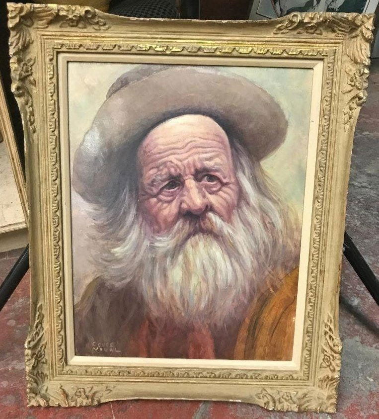 Couce Vidal (American, 20th C) Oil on Board Painting (1 of 7)